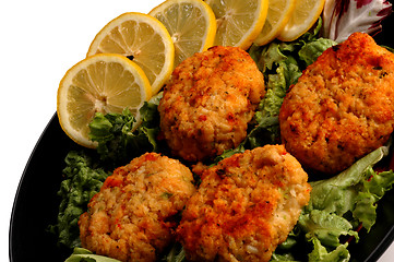 Image showing crab cakes