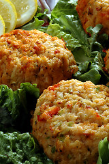 Image showing crab cakes