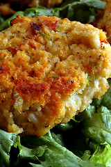 Image showing crab cakes