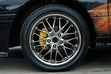 Image showing Aluminium car wheel rim