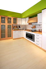 Image showing Green kitchen 2