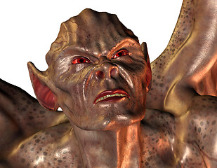 Image showing Demon with red eyes