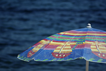 Image showing Colorful Sunshade