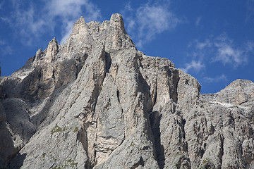 Image showing Barren mountain peaks