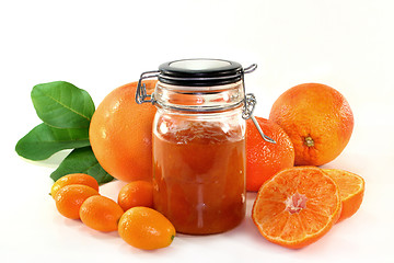 Image showing Orange marmalade