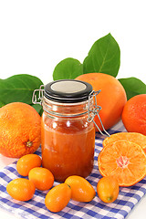 Image showing Orange marmalade