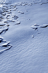 Image showing Snow background 