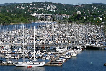 Image showing Harbor for Yachts