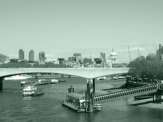 Image showing River Thames in London