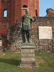 Image showing Julius Caesar statue