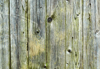 Image showing Old weathered wooden background