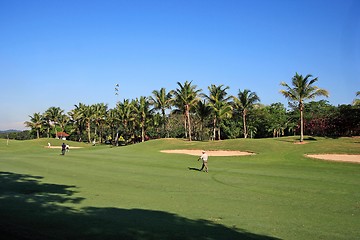 Image showing Golf field