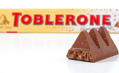 Image showing Toblerone chocolate bar