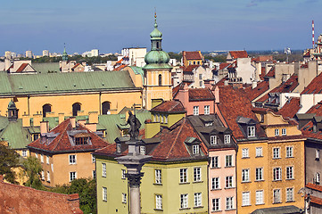 Image showing Warsaw Old Town.