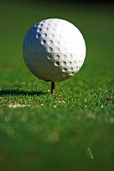 Image showing Golf ball