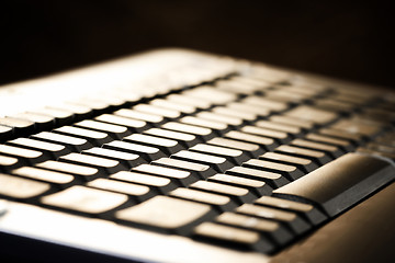 Image showing Computer keyboard