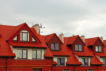 Image showing Urban residential individual modern building