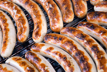 Image showing barbecue sausages