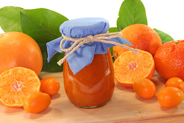 Image showing Orange jam