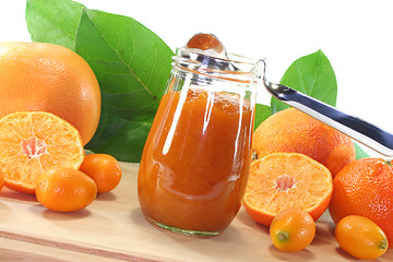 Image showing Orange jam