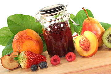 Image showing Fruit jam