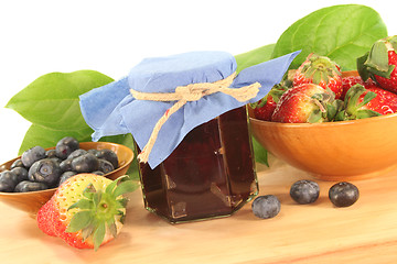 Image showing Berry jam