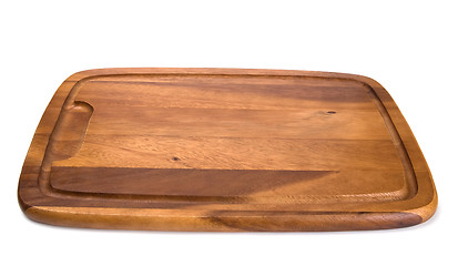 Image showing Wooden kitchen board