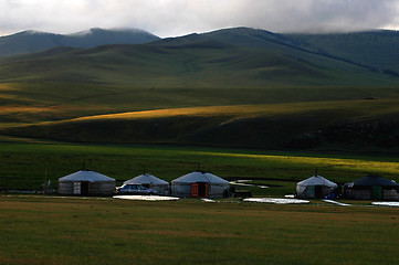 Image showing Landscape in Mongolia
