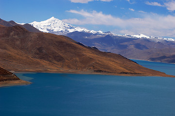 Image showing Landscape in Tibet