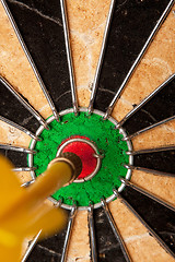 Image showing Dart Board Bulls Eye