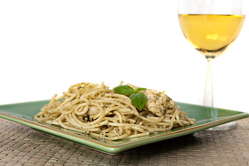 Image showing Chicken Pesto Pasta