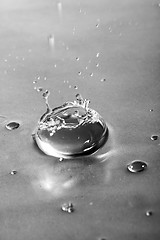 Image showing Clear Water Splash