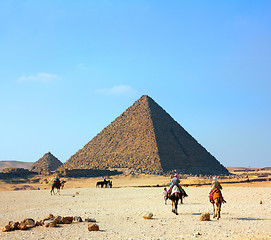 Image showing egypt pyramids in Giza