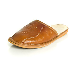 Image showing Single men's house slipper