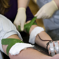 Image showing blood donation