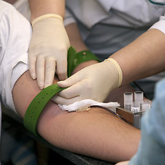 Image showing blood donation