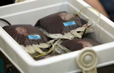 Image showing blood donation