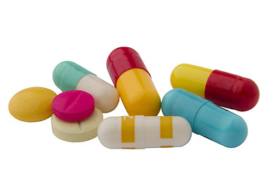 Image showing tablets and capsules