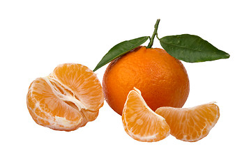 Image showing ripe tangerines