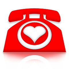 Image showing Love on call