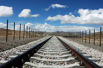 Image showing Railroad tracks