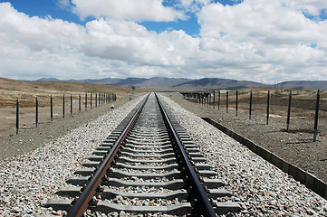 Image showing Railroad tracks