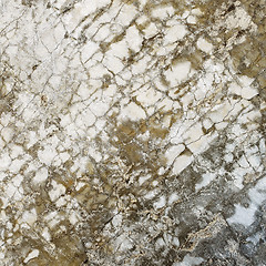 Image showing Concrete wall with cracks - texture