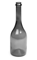Image showing Glass bottle - symbol of alcoholism