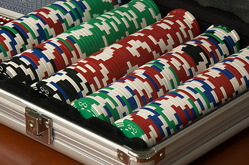 Image showing Poker Chips