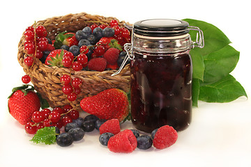 Image showing Berry jam