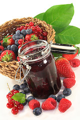 Image showing Berry jam