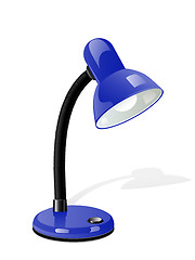 Image showing Vector table lamp 