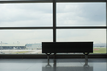 Image showing travelers in transit