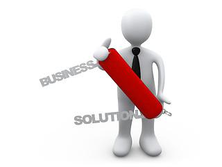 Image showing Business Solution